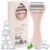 Kitsch Ice Roller for Face – Stainless Steel Ice Face Roller to Reduce Puffiness, Redness & Headaches – Cooling Facial Roller for Skin Care, Irritation Relief & Spa-Like Experience at Home-Pink