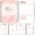 3 Month Fitness & Workout Planner for Women | Gym Journal, Weight Loss Tracker, Meal Planner, Self Care Habit Tracker | Workout & Wellness Journal | A5 (Pink)