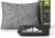 Small Shredded Memory Foam Pillow, Camping Pillow Travel Pillow – Compressible Medium Firm, Breathable Cover, Ideal Backpacking Hiking, Airplane and Car