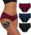 YESWEL Period Underwear For Women, Leak-Proof Hipster, Brief, Heavy Flow, 3 Pack