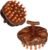 ElevateTech Wooden Scalp Massager Comb for Promote Hair Growth, Natural Wooden Hair Brush Portable Handheld Head Gua Sha Brush Round Anti-Static Head Massage Tool for Men Women Spa