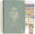 bloom daily planners HARDCOVER 2026 Planner (January to December) – A5 Task Goal Planner for Women – Monthly & Weekly Inspirational Agenda Book – 5.5″ x 8.25″ – Linen, Green