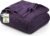 Utopia Bedding 100% Cotton Thermal Blanket Plum Queen Size Soft, Lightweight, Breathable, Cozy Spring and Summer Blankets for Bed, Home Room Decor Gifts for Women and Men (90×90 Inches)