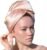Cool Mom’s Closet Pure Silk Hair Towel | Towel for Hair Satin Hair Wrap Curly Hair Towel Plopping Towel Curly Hair Plop Bamboo Cotton | Sustainable Handmade in FL (Pink, X-Large)