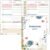 ADHD Daily Planner – Productivity & Undated Task Management Organizer for Neurodivergent Adults, Focused Planner for Men & Women – B5 Colorful Flowers