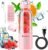 Portable Personal Blender 17 OZ/500 ML Juicer, 175W Personal Size Blender, Ideal for Smoothies, Ice Blending, Juicing, and Food Processing, Compact, Convenient, and Versatile (Pink)
