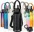 KXIAOCHEN Insulated Water Bottle With Strap, Cold For 48 Hrs Leak Proof, Triple Wall Stainless Steel Sports Water Bottle With Straw And Spout Lid For Gym Hiking Travel