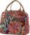 EurCross Aesthetic Lunch Box Bag for Women Daily Use,Boho Stylish Elegant Canvas Insulated Adult Lunch Bento Box Tote Bag