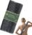 Exfoliating Washcloth, 40″ Extra Long Back Scrubber for Shower, Bamboo Charcoal Bath Towel for Body Cleansing & Dead Skin Removal, Machine Washable Body Scrubber for Men & Women, Black