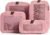 Aerotrunk Compression Packing Cubes for Travel – Luggage Organizer Bags – Double Zipper Packing Cubes for Suitcases (4-Pack, Rose)