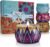 Candles Gift Set for Women, 4 Pack Scented Candles with 8% Essential Oils, 120H Long Lasting Aromatherapy Candles for Home Relaxation