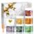 Gifts for Women & Men – 9-Piece Floral Epsom Salt Gift Set for Women with 6 x 120g Epsom Salt, Bath and Body Gift Set in Elegant Box | Christmas, Mothers Day, Valentines Day, Birthday Gifts
