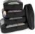 Shacke Packing Cubes for Travel 5 Set – Luggage Organizer Bags for Suitcase – 4 Cubes + Laundry Bag – Water-Resistant Nylon – Pure Black