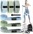 HIMESPORNER 9 PCS Fabric Resistance Bands Set for Working Out, Non-Slip Exercise Booty Bands for Women & Men Leg and Glutes with Hair Ties and Tape Measure – for Home Gym Workout, Yoga, Pilates