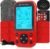 NEOCARBON TENS Unit Muscle Stimulator Pro for Back Pain Relief, Shoulder Recovery and Physical Therapy, Electronic Massager Machine with PMS Pulse for Effective Shock Therapy, Red
