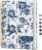 Planner 2026-2027, Academic Monthly and Weekly Calendar Planner for Women, July 2026 – June 2027, Hardcover Pretty Agenda Planner Book with Tabs, Spiral Daily Organizer for School Office Home Supplies, 6.3″ x 8.5″ – Blue Floral
