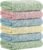 Aibaser Viscose from Bamboo and Cotton Bath Towels Set of 6-27×54 Inch Ultra Soft, Highly Absorbent Large Shower Towels for Bathroom, Spa & Gym