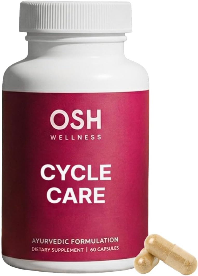 Ayurvedic Cycle & Skin Wellness Support | Borage Seed Oil, Vitex, Guduchi & Vidari Kanda | Herbal Blend for Menstrual Comfort & Healthy-Looking Skin | 60 Capsules